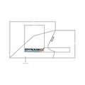 Rear Fender Decal, Upper, Dynamix, Right by Polaris