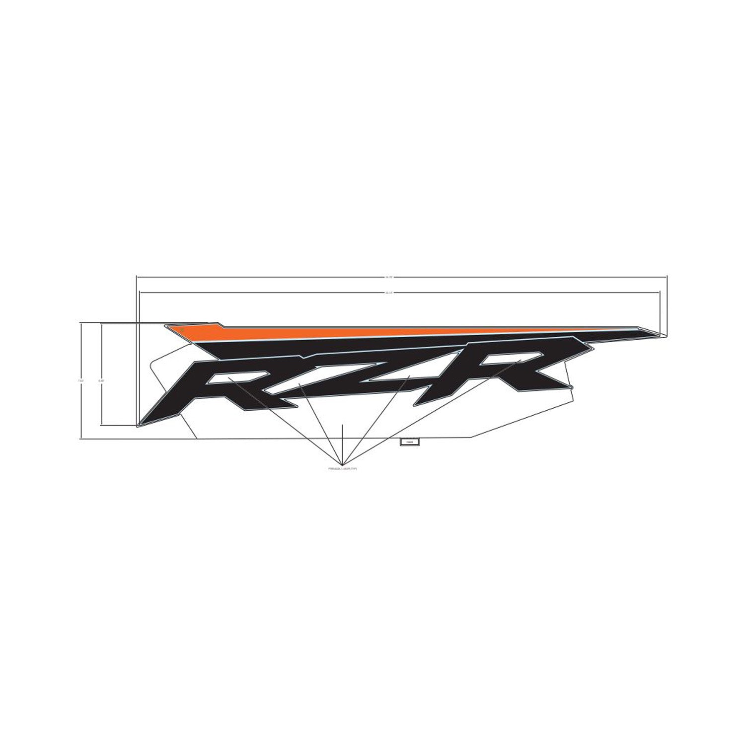 Door Decal, Left by Polaris