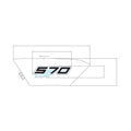 Front Fender Decal, 570, Right by Polaris