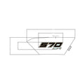 Front Fender Decal, 570, Left by Polaris