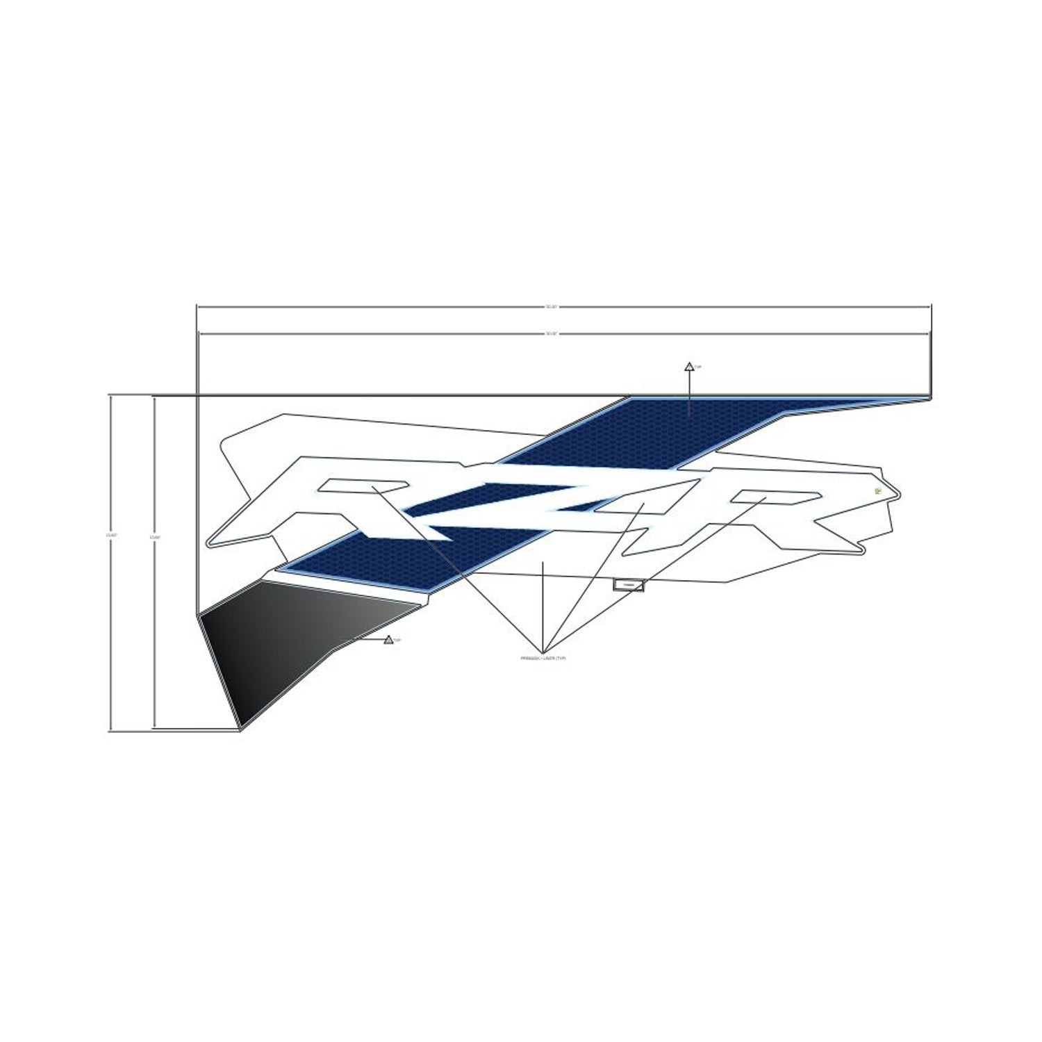 Door Decal, Left by Polaris
