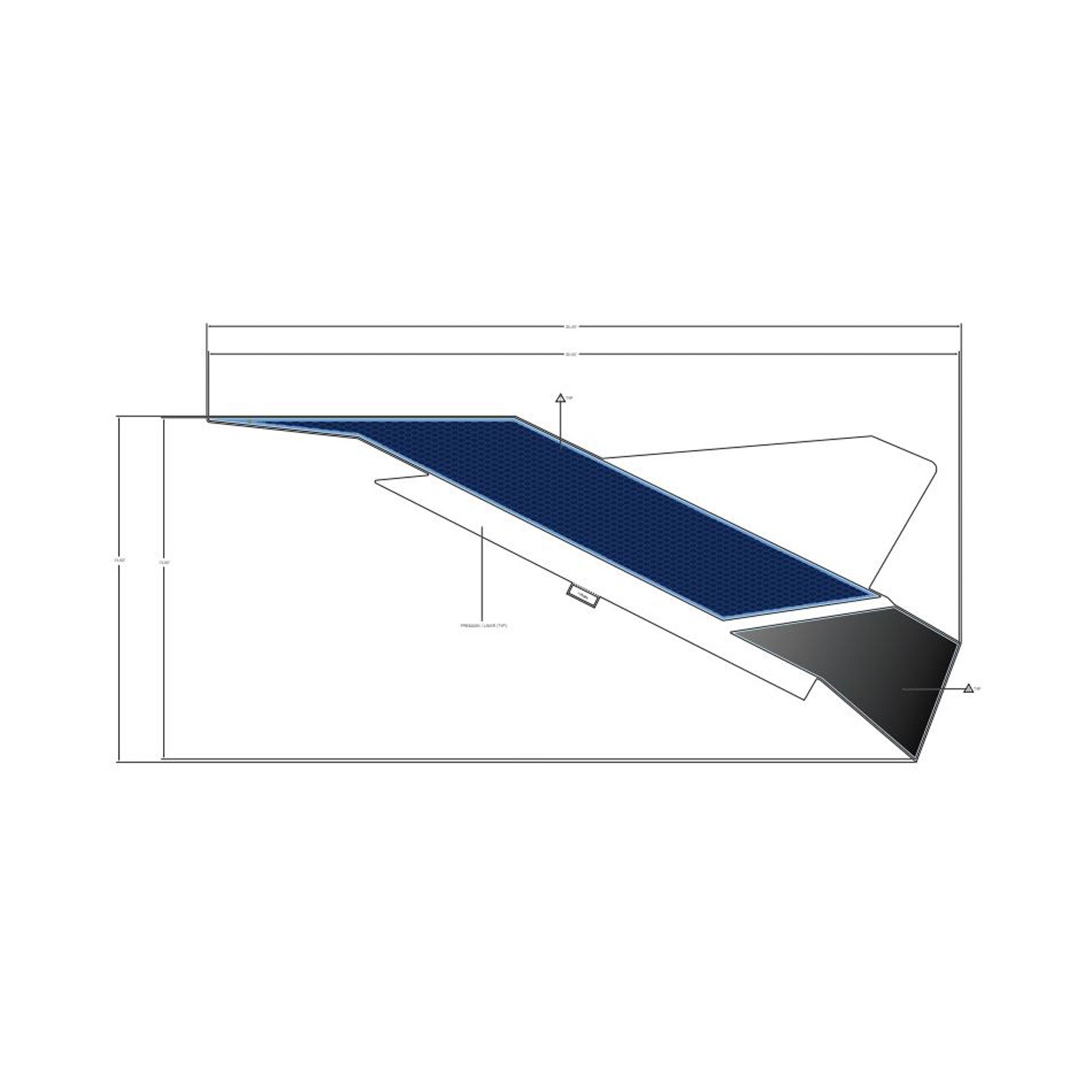 Front Upper Door Decal, Right by Polaris