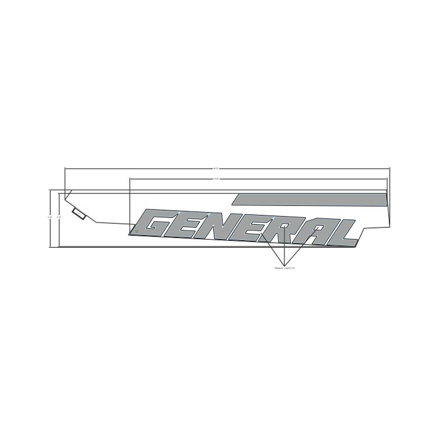 Cargo Box Side Decal, Right by Polaris