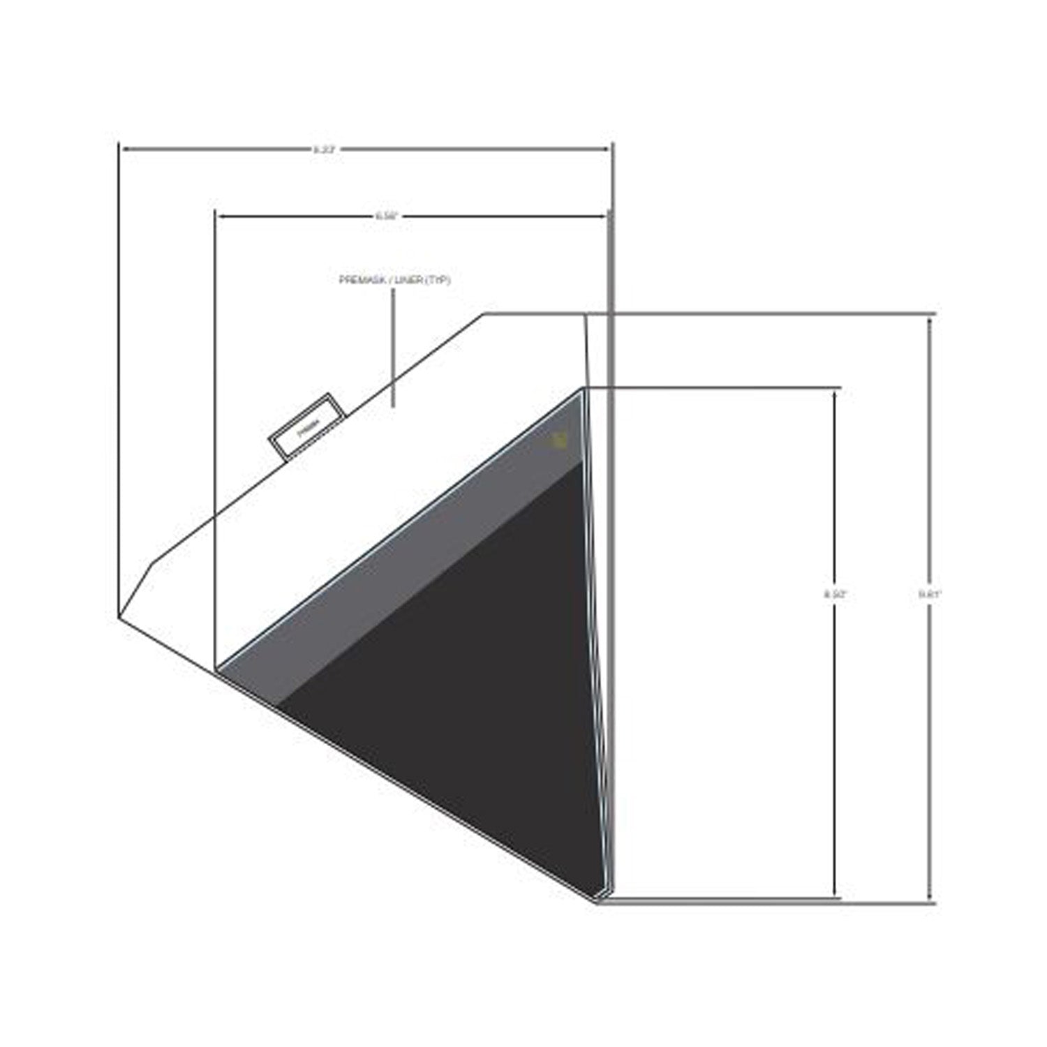 Front Upper Door Decal, Right by Polaris
