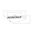 Front Fender Decal, Upper, 1000, Left by Polaris