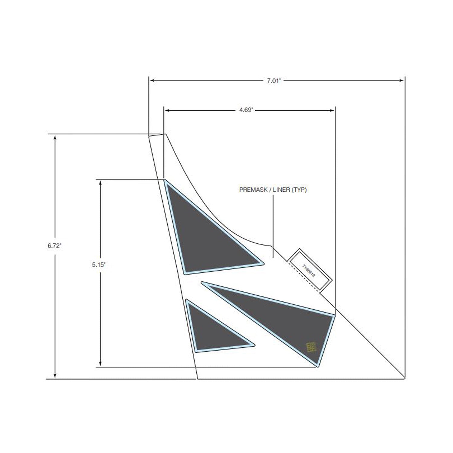 Rear Fender Decal, Right by Polaris