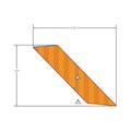 Reflector Decal, Amber, Left by Polaris