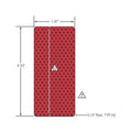 Reflector Decal, Red by Polaris