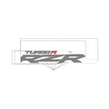 Front Upper Door Decal, RZR, Trb R, Left by Polaris