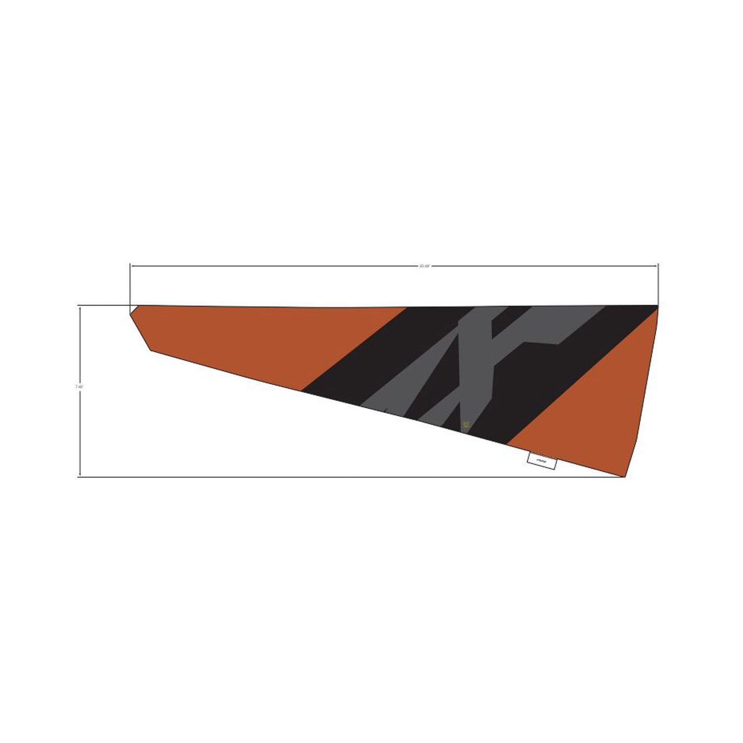 Upper Door Decal, Middle, Left by Polaris