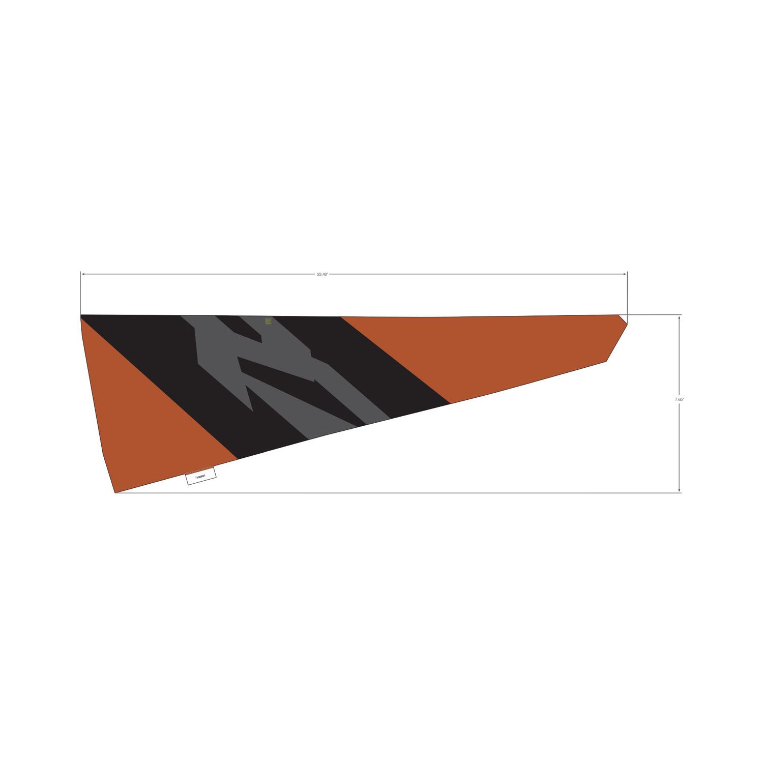 Upper Door Decal, Middle, Right by Polaris