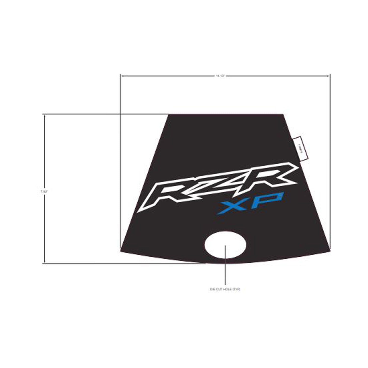 Center Hood Decal by Polaris