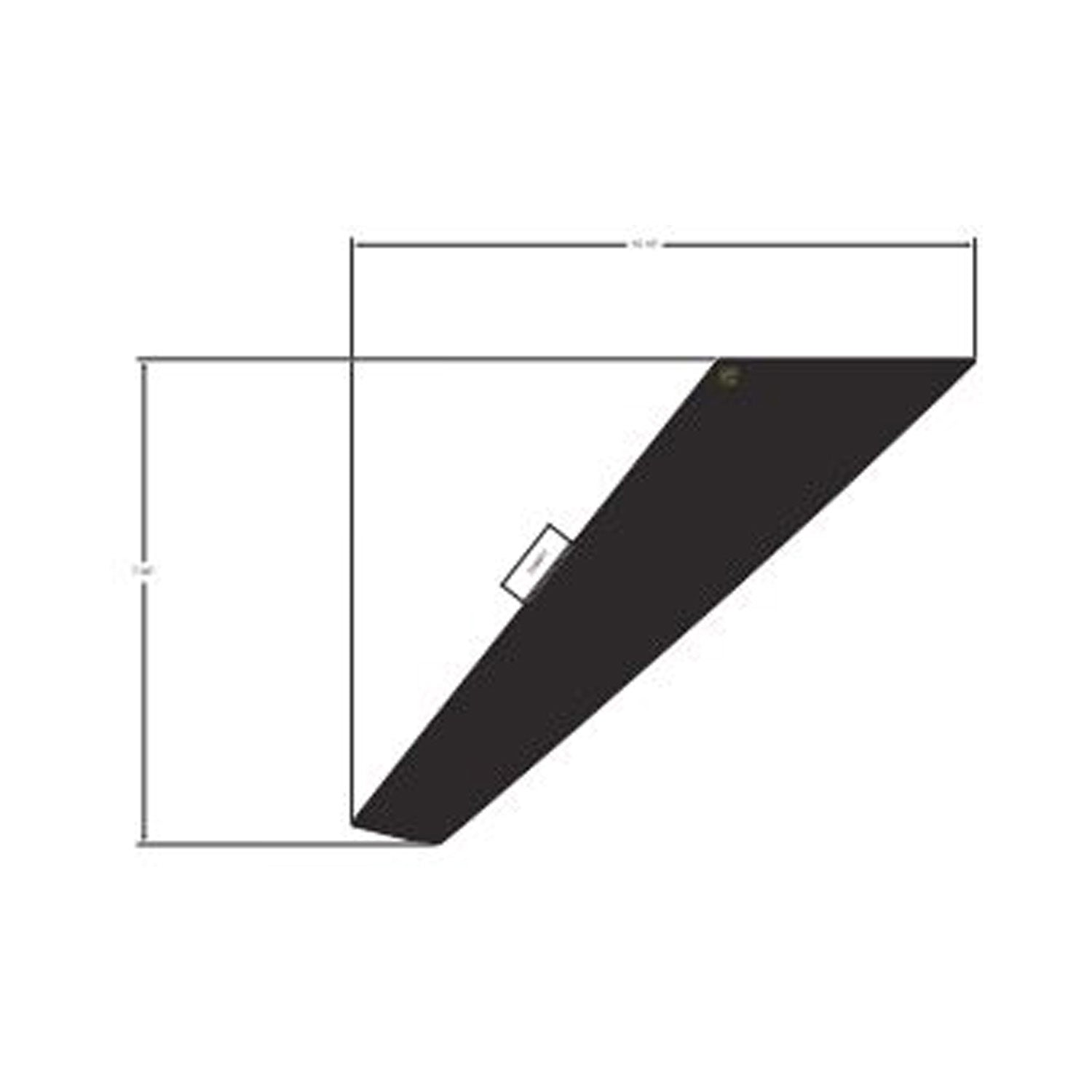 Center Hood Decal, Left by Polaris