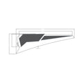 Rear Lower Door Decal, Left by Polaris