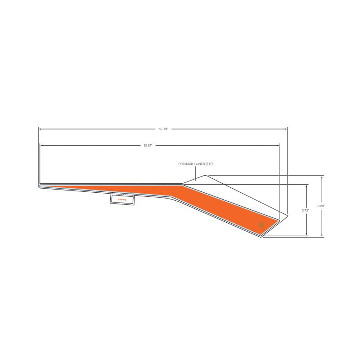 Front Fender Decal, Upper, Left by Polaris
