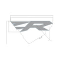 Front Lower Door Decal, RZR, Right by Polaris