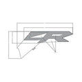 Rear Door Decal, Middle, RZR, Left by Polaris