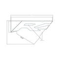 Front Lower Door Decal, RZR, Left by Polaris