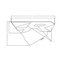 Front Lower Door Decal, RZR, Right by Polaris