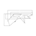 Rear Door Decal, Middle, RZR, Left by Polaris