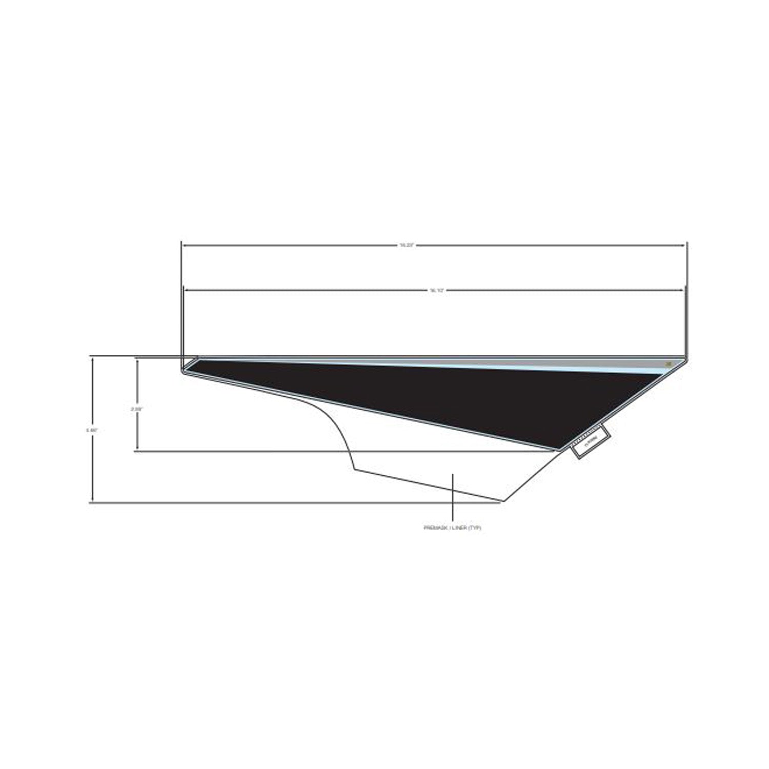 Front Fender Decal, Upper, Left by Polaris