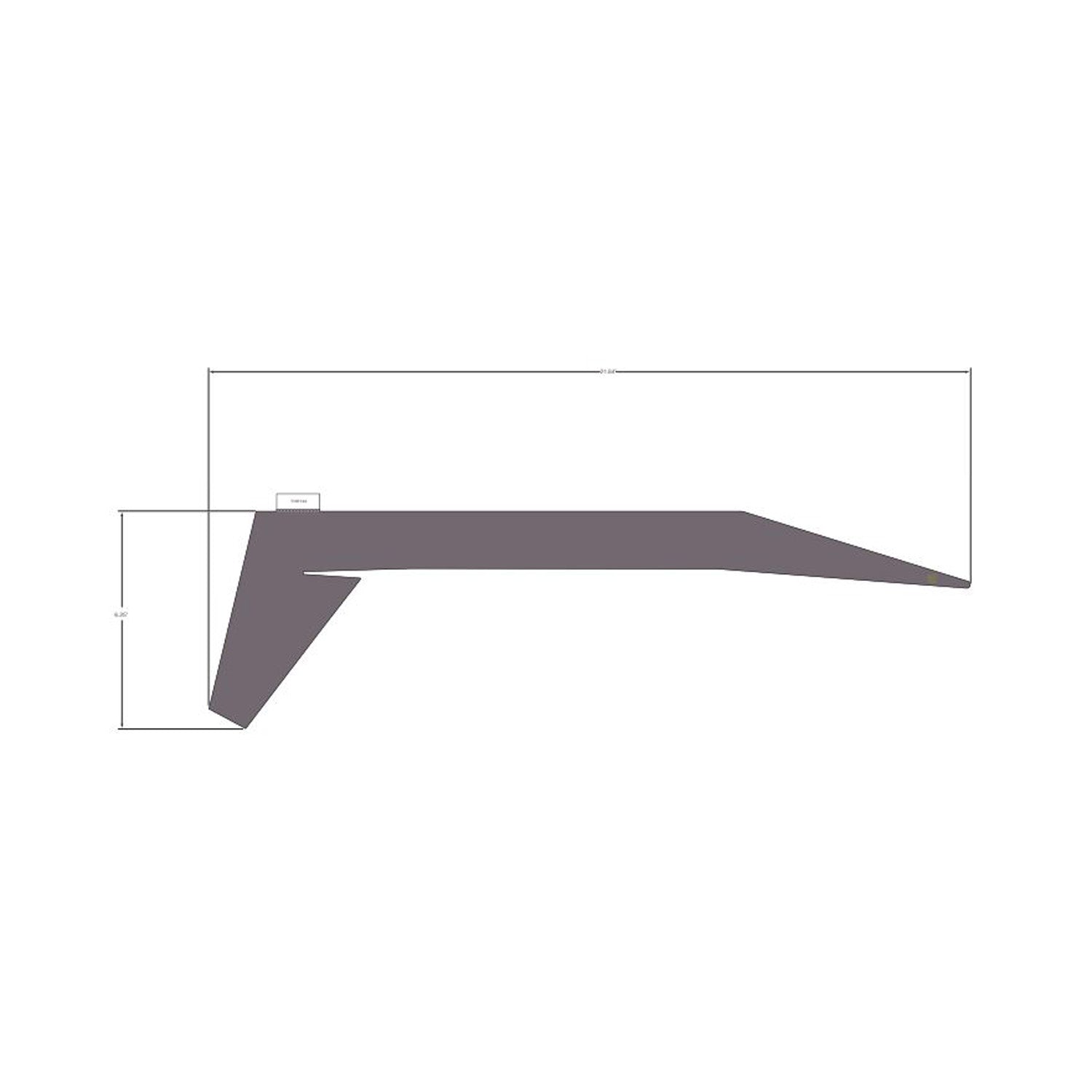 Rear Lower Door Decal, Upper, Left by Polaris