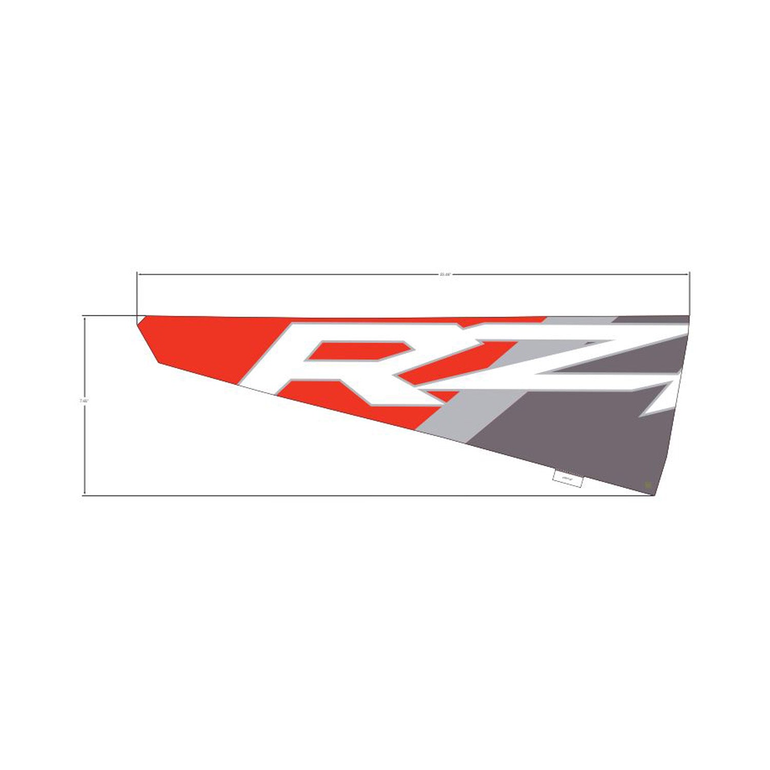 Upper Door Decal, Middle, Left by Polaris