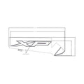 Rear Fender Decal, Upper, Right by Polaris