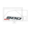 Rear Rocker Decal, Upper, Right by Polaris