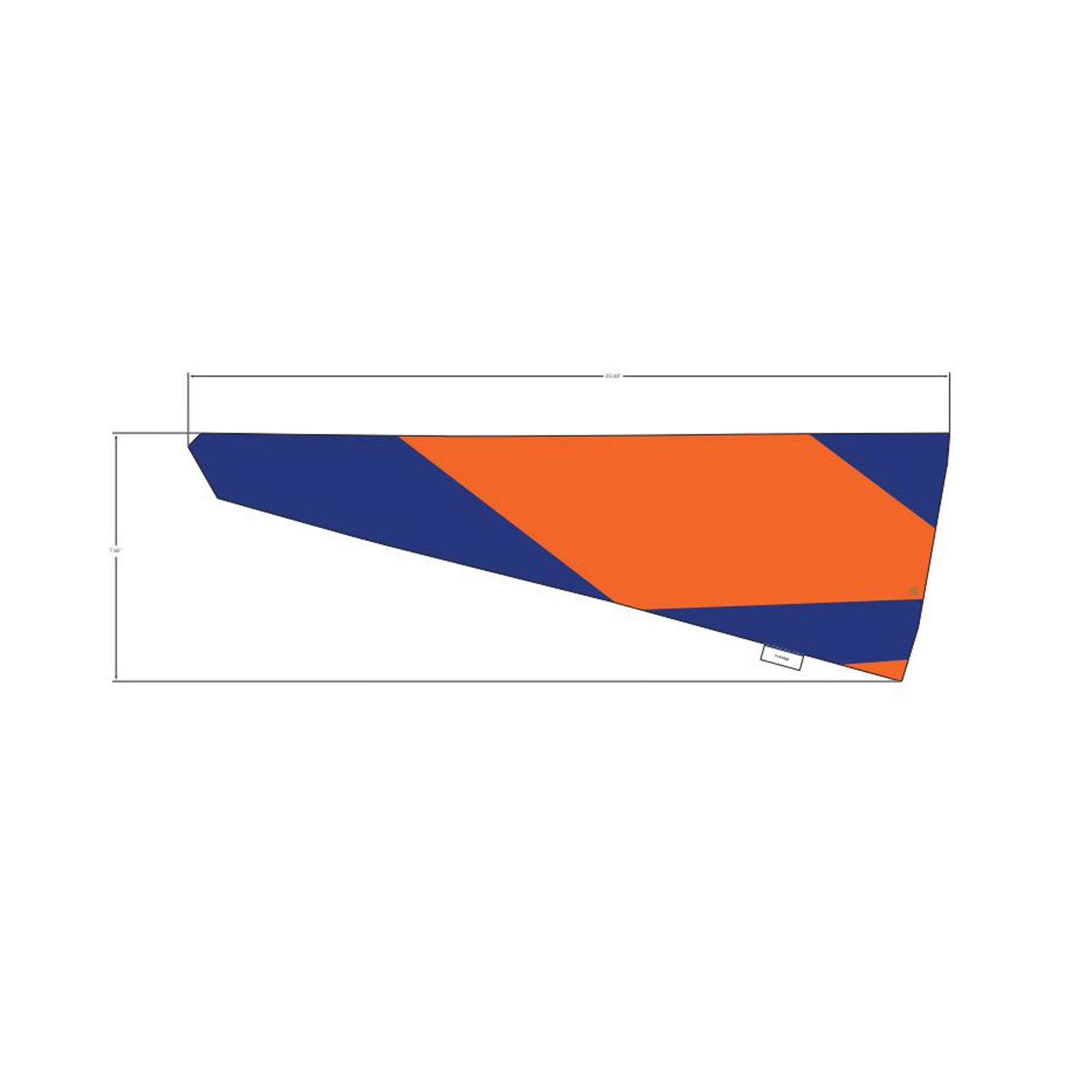 Upper Door Decal, Middle, Left by Polaris
