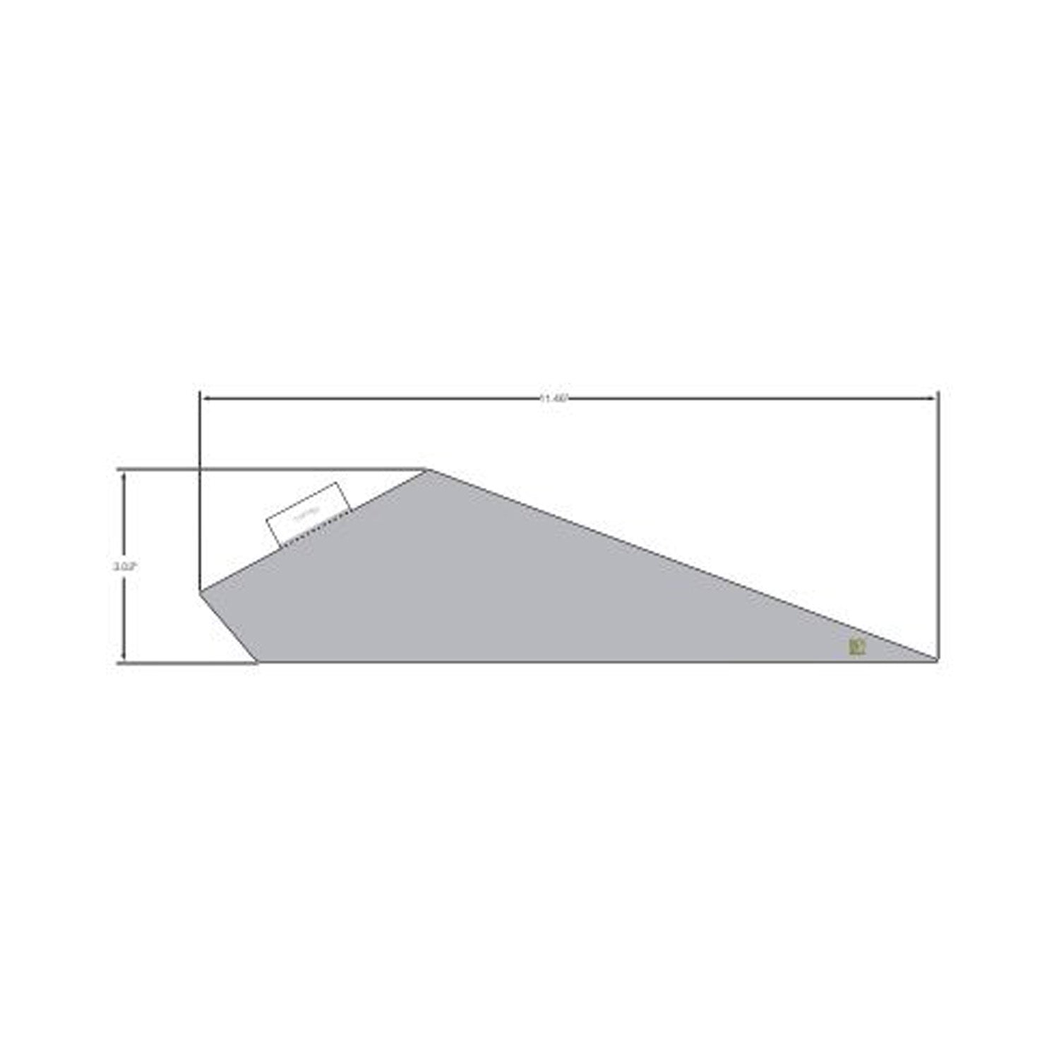 Rear Lower Door Decal, Mid, Left by Polaris