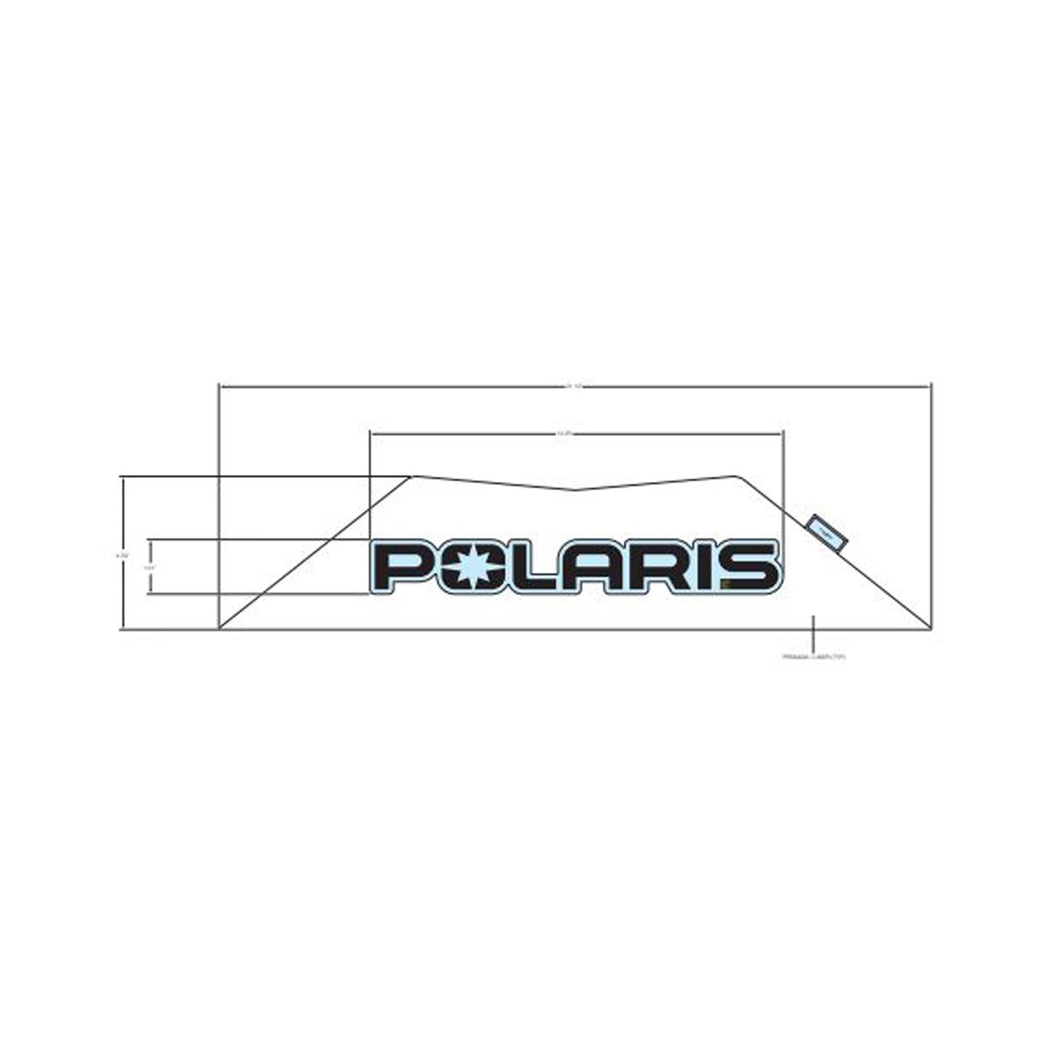 Decal, Black by Polaris
