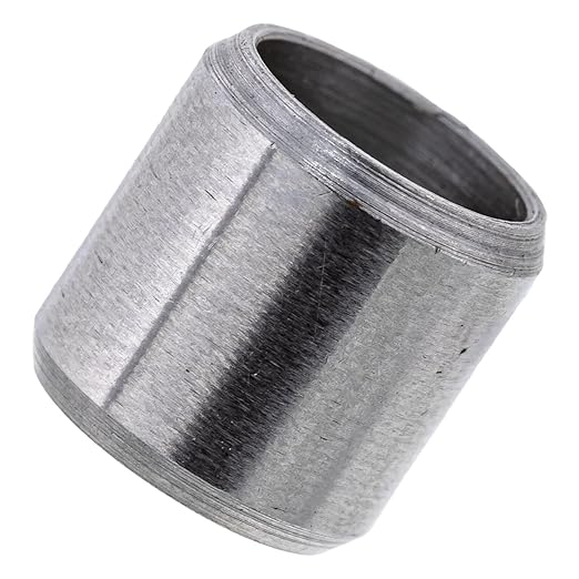 A close-up of the Hollow Dowel Pin by Polaris, a cylindrical metal spacer with a hollow center, displayed against a white background.