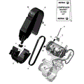 ROTAX - AIR CONDITIONNING - 2024 CAN AM DEFENDER MAX HD10 LTD CAB - FIERY RED METALLIC - 67" WIDTH CALI