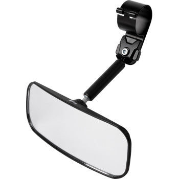 Auto Style Rear View Mirror - Wide Angle - Rectangle Black 2" by Moose Offroad