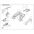 REAR PLASTICS(2) - 2022 CFMOTO CFORCE 600 TOURING