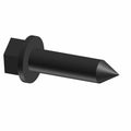 Black metal screw with hexagonal head and pointed tip designed for Polaris vehicles.