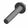 Metal hex head bolt with 5/16-18 thread size and 1-3/4 inch length.