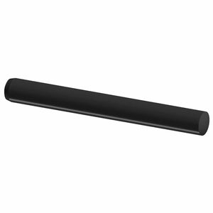 A black Solid Dowel Pin by Polaris is angled diagonally on a white background, ideal for use as an engine alignment pin in Polaris OEM applications.