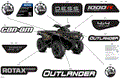 BODY - FEATURE DECALS - 2024 CAN AM OUTLANDER 1000R EFI 4X4 XT - WILDLAND CAMO - (2)