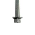 A close-up view of a Screw Hxfl M6X1.0X70 B18.2.3.4M by Polaris with a hex head and wide washer is shown vertically on a white background—ideal as an OEM Polaris replacement or for Indian motorcycle parts.