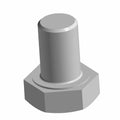 Hex Head Screw, M8X1.25X12 8.8 Zpc by Polaris
