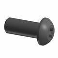 Black Torx button head screw with M6x1.0x15mm dimensions, smooth cylindrical shaft.