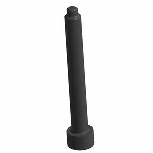 Black metal socket head screw, M6x1.0 thread, 50mm length, cylindrical shaft design.