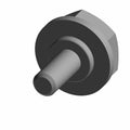 Hex Flanged Screw, M8X1.25X18 8.8 by Polaris