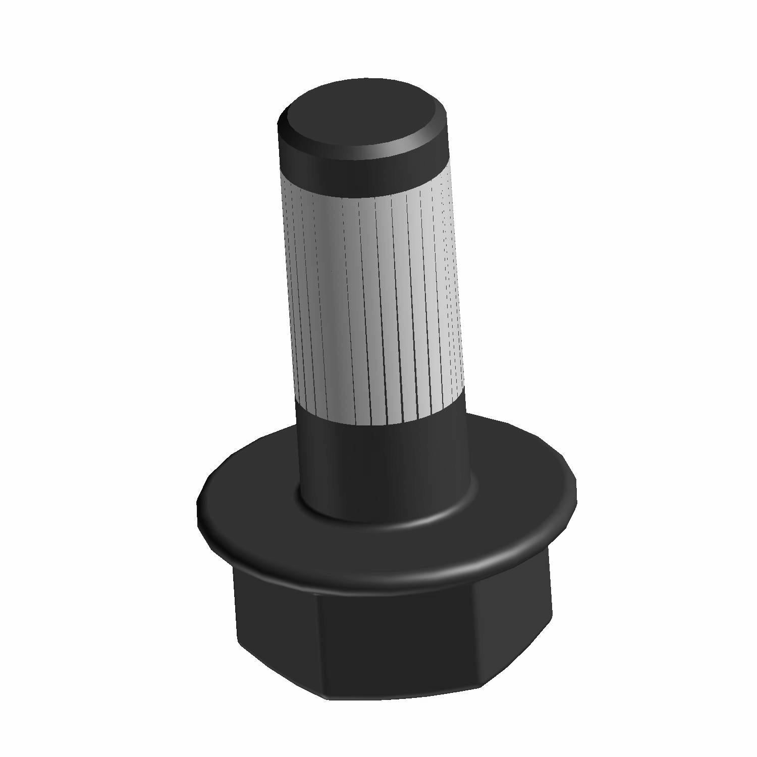 Hex Flanged Screw M8x1.25x20 10.9 by Polaris