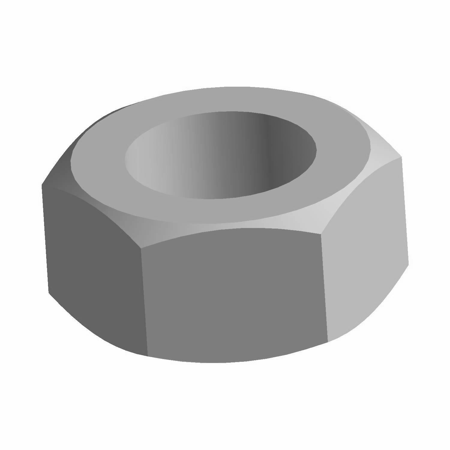 Hex-M8x1.25 10 Zy3 P30 Nut by Polaris