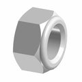 Nylok Nut M8X1.25 by Indian