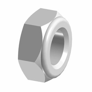 Nylok Hex Nut Thin 3/8-16 by Indian