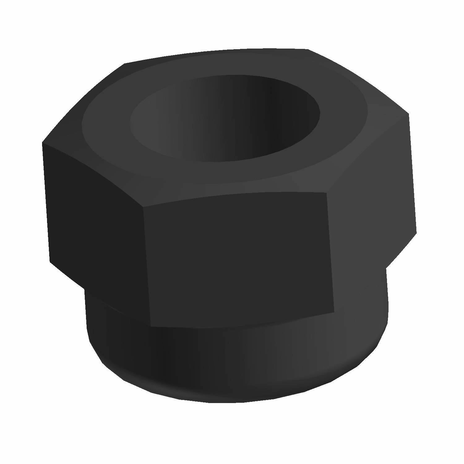 Hex Nut M6 x 1.0 8 Zfb Nyl by Polaris